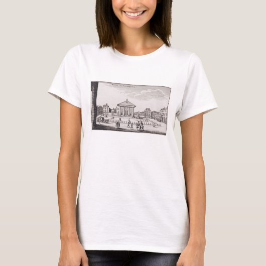 Piazza in Covent Garden, 1647 (Gravur) T-Shirt (Vorderseite)