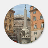 Piazza Minerva - Rom Magnet (Vorne)