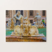 Piazza Navona Rom Italien. Puzzle (Horizontal)