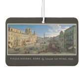 Piazza Navona, Rom Kunst-Friseur Autolufterfrischer (Vorderseite)