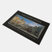 Piazza Navona, Rom Kunstaustmatte Fußmatte (Schrägansicht)