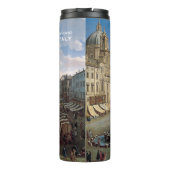 Piazza Navona, Rom Kunsthandwerker Thermosbecher (Rückseite)