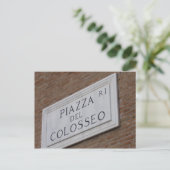 Piazza Postkarte (Stehend Vorderseite)
