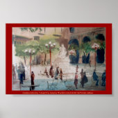 PIAZZA REGINA, MALTA POSTER (Vorne)