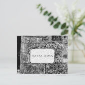 Piazza Roma Postkarte (Stehend Vorderseite)