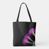 Piazza rosa Kakteen blüht von überall Tasche (Rückseite)