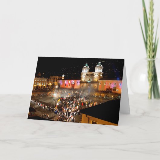 Piazza San Francisco Karte (Vorderseite)