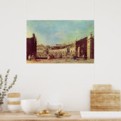 Piazza San Marco a Venezia – Francesco Guardi Poster (Küche)