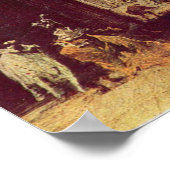 Piazza San Marco a Venezia – Francesco Guardi Poster (Ecke)