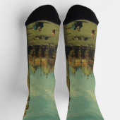 Piazza San Marco by Canaletto Socken (Oben)