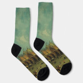 Piazza San Marco by Canaletto Socken (Rechts)
