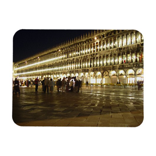 Piazza San Marco Magnet (Horizontal)