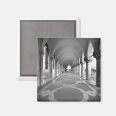 Piazza San Marco: Magnet Venedig (Vorderseite/Rückseite)