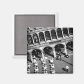 Piazza San Marco: Magnet Venedig (Vorderseite/Rückseite)
