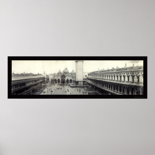 Piazza San Marco Photo 1909 Poster