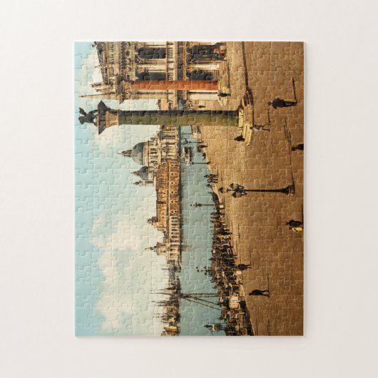 Piazza San Marco Platz Venedig Italien Puzzle (Vertikal)