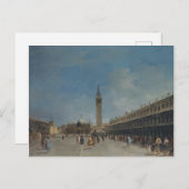 Piazza San Marco Postkarte (Vorne/Hinten)
