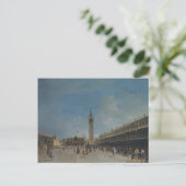 Piazza San Marco Postkarte (Stehend Vorderseite)