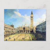 Piazza San Marco Postkarte (Vorderseite)