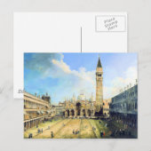 Piazza San Marco Postkarte (Vorne/Hinten)