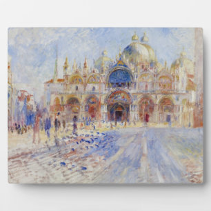 Piazza San Marco, Venedig, 1881 (Öl auf Leinwand) Fotoplatte