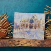 Piazza San Marco, Venedig, 1881 (Öl auf Leinwand) Fotoplatte (Seite)