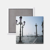 Piazza San Marco, Venedig, Italien Magnet (Vorderseite/Rückseite)