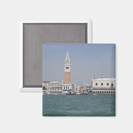Piazza San Marco Venedig Italien Magnet (Vorderseite/Rückseite)