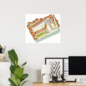 Piazza San Marco Venedig Italien Poster (Heimbüro)