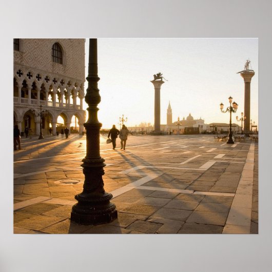 Piazza San Marco Venedig Poster (Vorne)