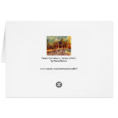 Piazza San Marco, Venedig von Pierre Renoir (Rückseite Horizontal)