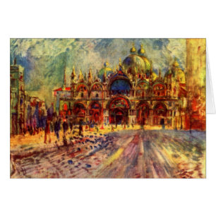 Piazza San Marco, Venedig von Pierre Renoir