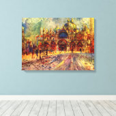 Piazza San Marco, Venedig von Pierre Renoir Leinwanddruck (Insitu (Holzboden))