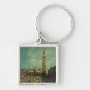 Piazza San Marco von Canaletto Schlüsselanhänger