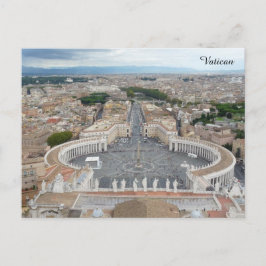 Piazza San Pietro Postkarte