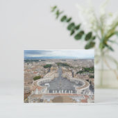 Piazza San Pietro Postkarte (Stehend Vorderseite)