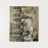 Piazza von San Marco, Venedig, 1883 von Willia Wandteppich (Vorderseite)