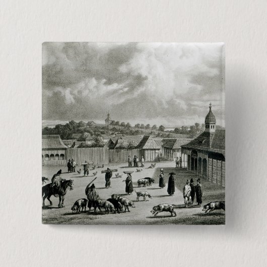 Piazzade San Carlos de Chiloe, 1835] Button (Vorderseite)
