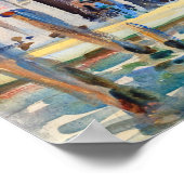 Piazzetta (ca. 1911) von John Singer Sargent Poster (Ecke)