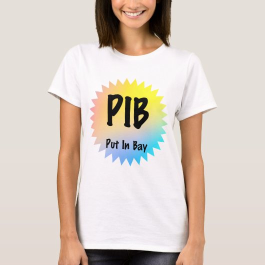 PIB-Aufkleber T-Shirt (Vorderseite)
