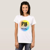 PIB-Aufkleber T-Shirt (Vorne ganz)