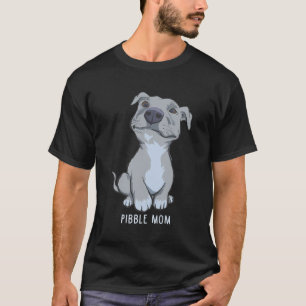 Pibble Mama Pittie Liebe Pitbull T-Shirt