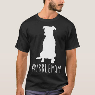 PibbleMom Hashtag Pitbull Dog Mama - Neu T-Shirt