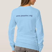 Pibbles u. mehr Tierrettungs-langes Hülsen-Shirt T-Shirt (Rückseite)