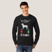 Pibull T-Shirt Men Pitbull Dog Pitbull (Vorne ganz)