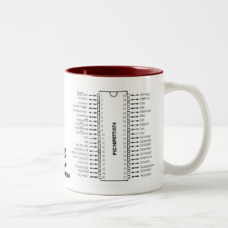 Pic-Mikroregler-Datenblatt-Tasse Zweifarbige Tasse