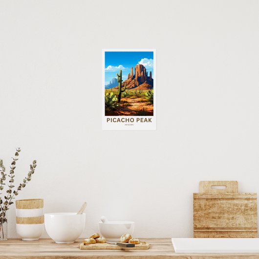 Picacho Peak Arizona Poster (Küche)