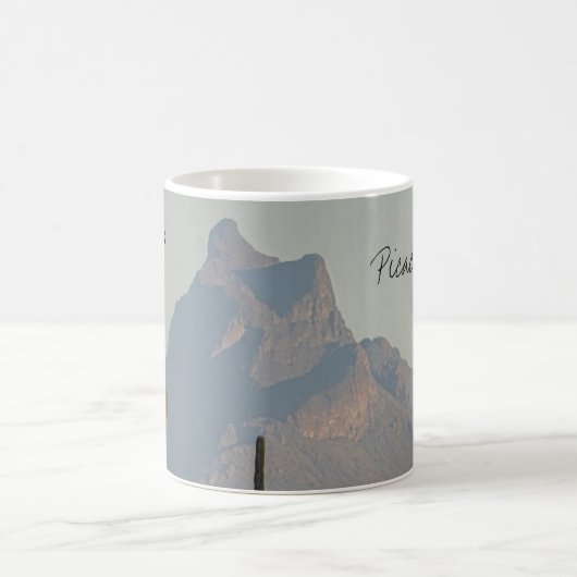 Picacho Peak Arizona Südwestwüste Kaffeetasse (Mittel)