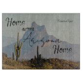 Picacho Peak Arizona Südwestwüste Schneidebrett (Vorderseite)