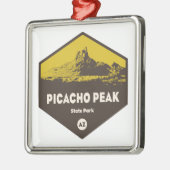 Picacho Peak Staat Park Arizona Ornament Aus Metall (Links)